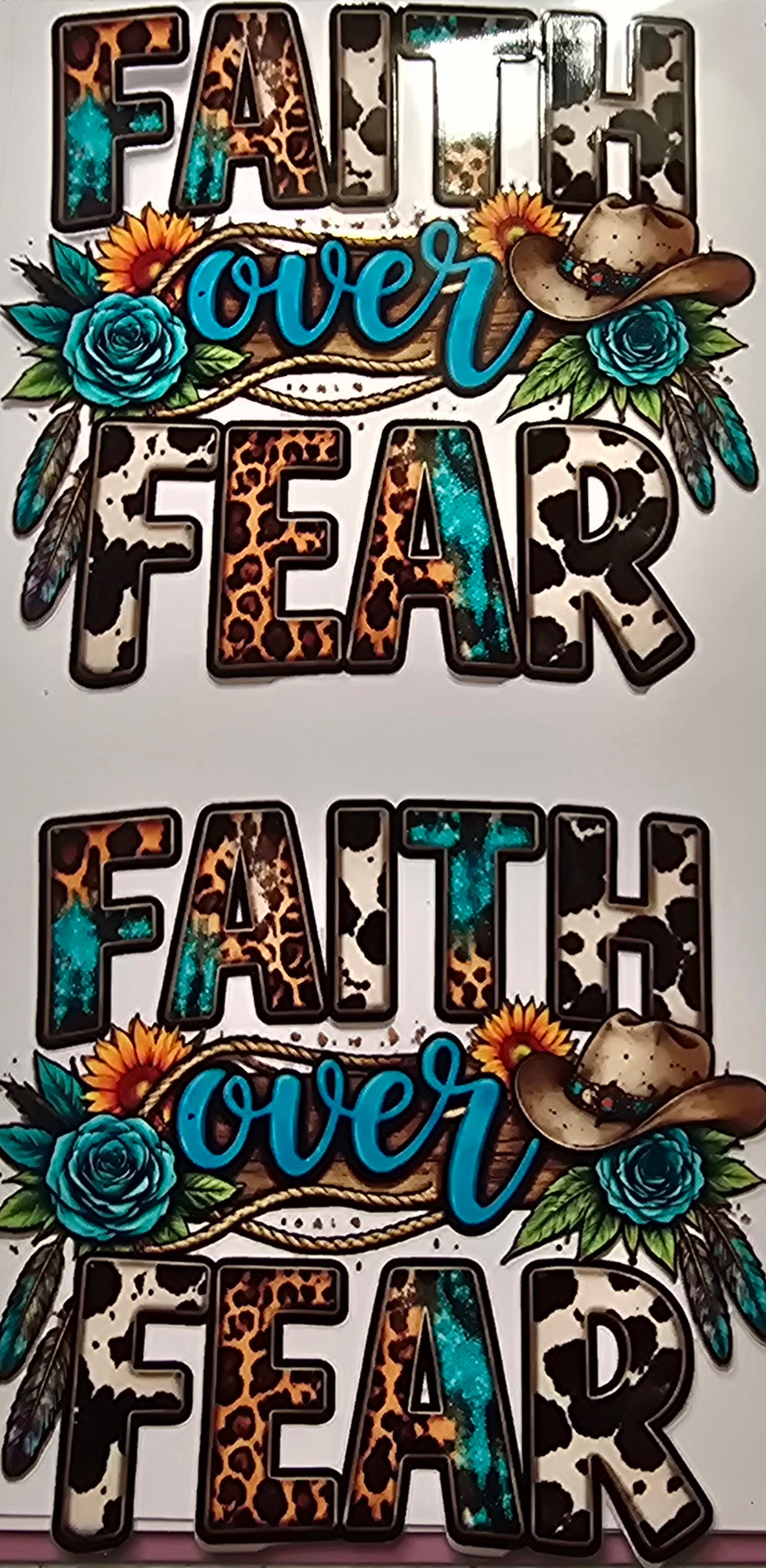 Faith Over Fear Wrap
