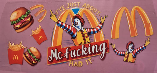 I've about MC f****** had it wrap
