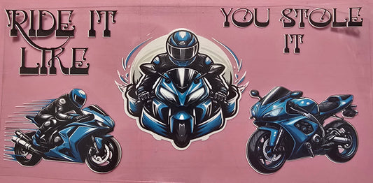 Ride It Like You Stole It Bike Wrap