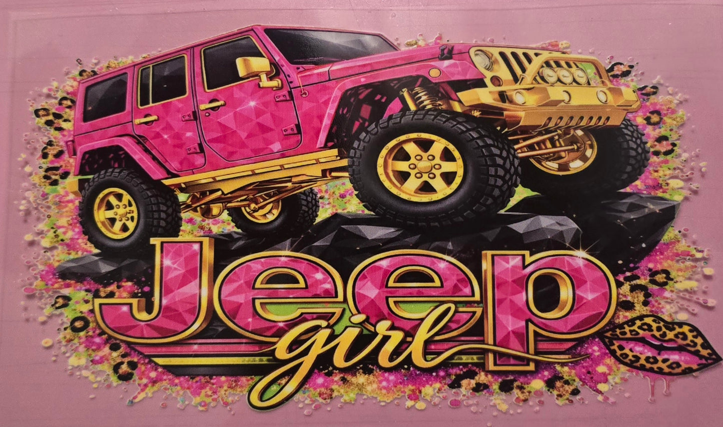 PINK GIRL JEEP