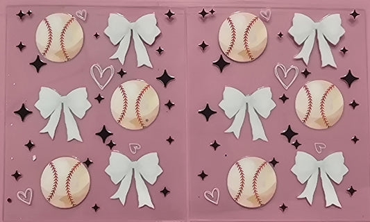 MINI BASEBALL SHOT GLASS WRAP