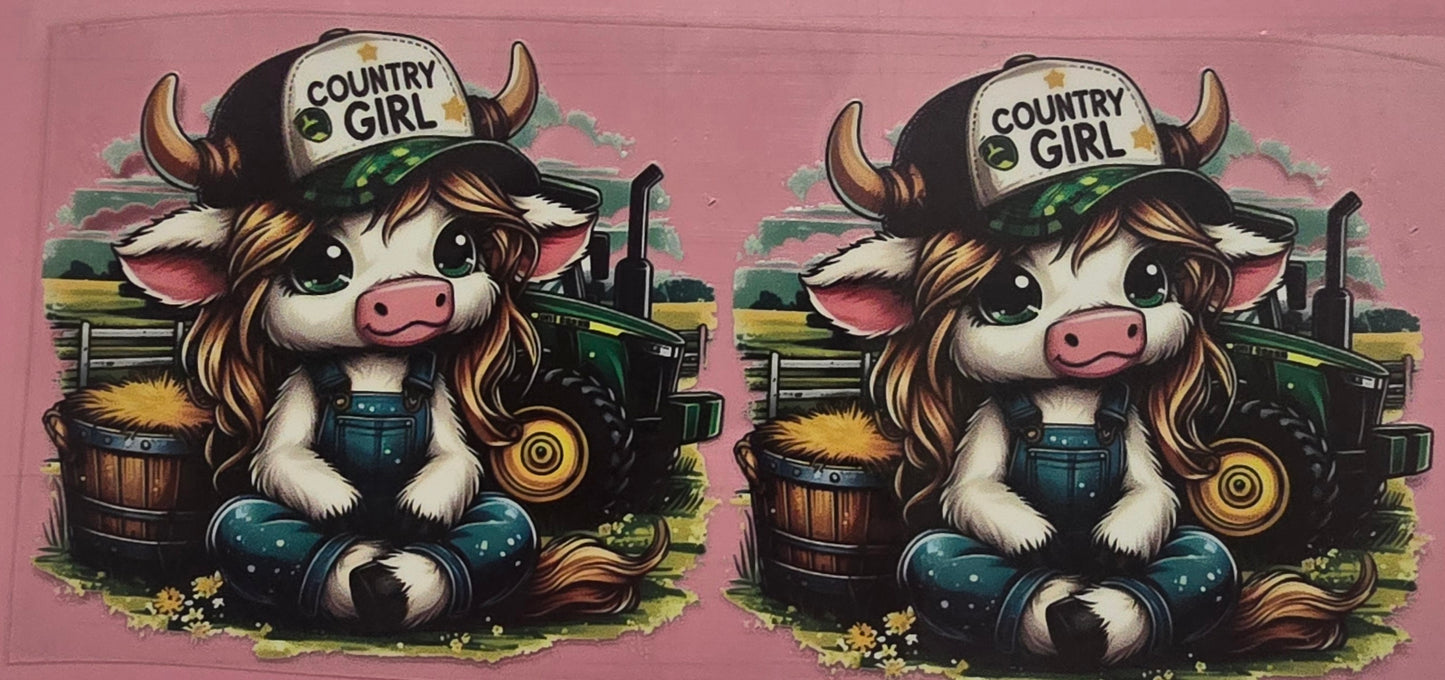 Country Girl Farmer Baby Highland Wrap