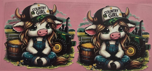 Country Girl Farmer Baby Highland Wrap