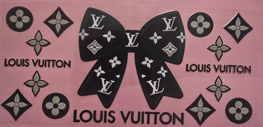 Green LV Bow Wrap