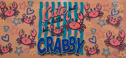 Cute But A Little Crabby Cup Wrap