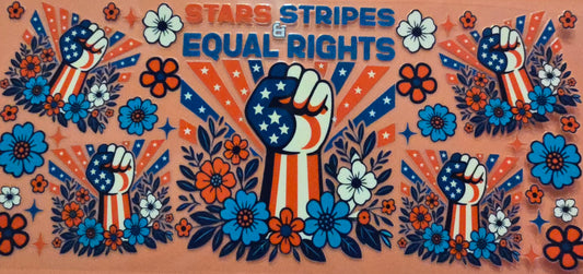 Stars Stripes and Equal Rights Cup Wrap