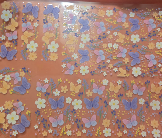 Butterfly Flower Wrap