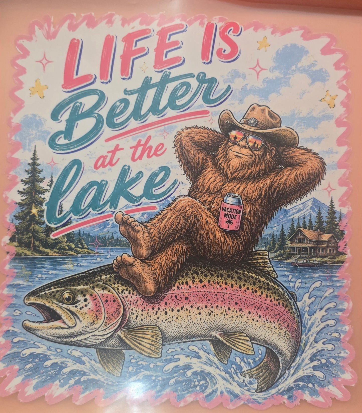 Life Is Better At The Lake Shirt Transfer