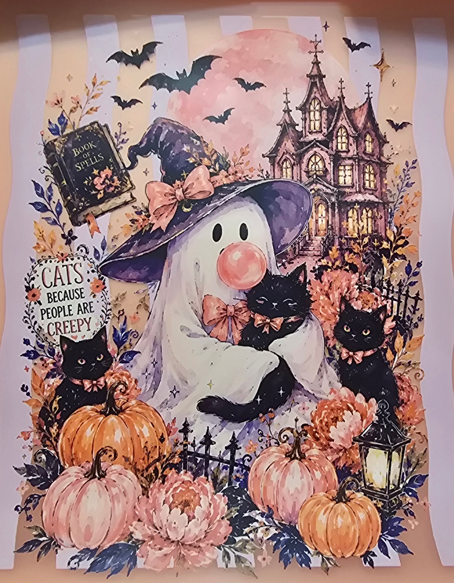 Ghost Shirt Or Tote Bag Transfer