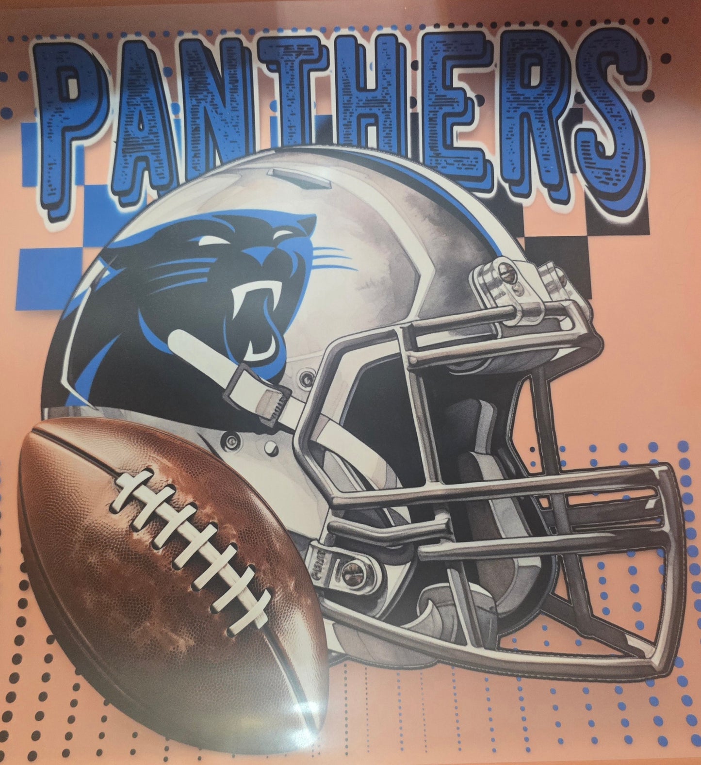 Panthers Football Shirt Or Tote Bag Transfer