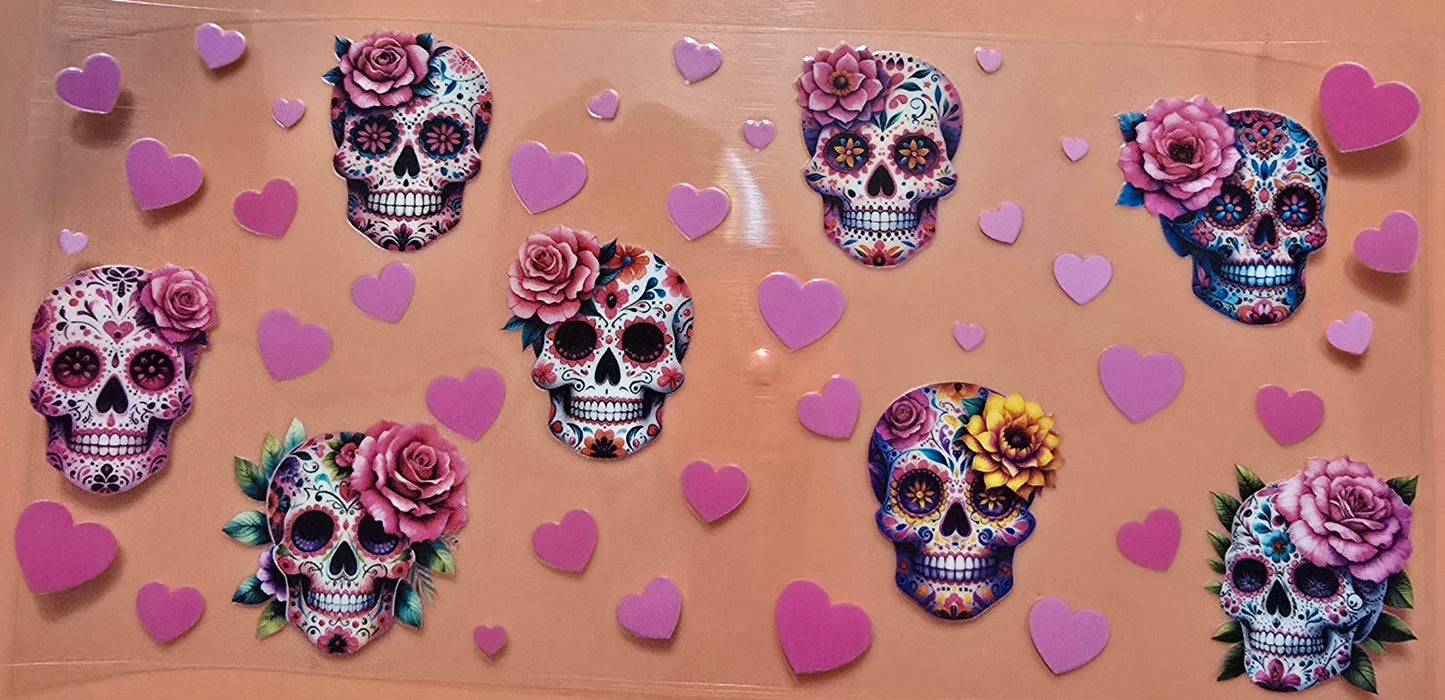 Skull Heart Wrap