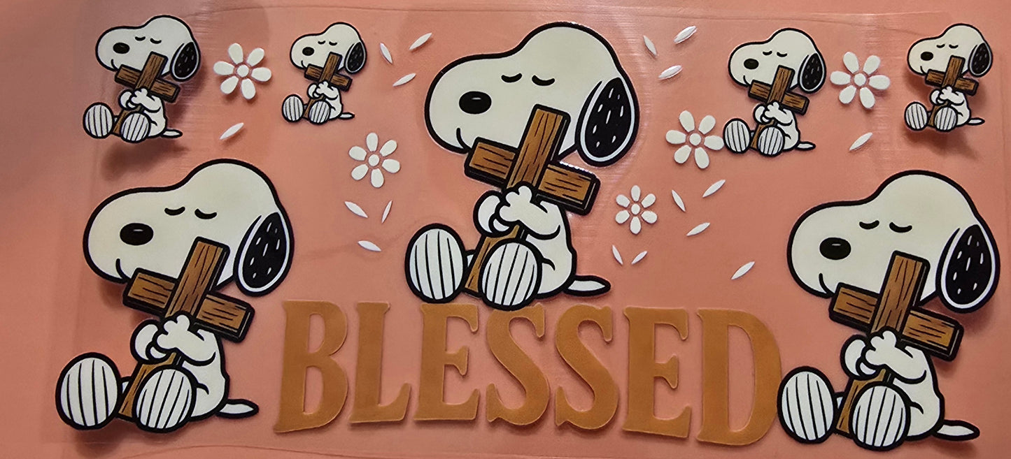 Snoopy Blessed Wrap