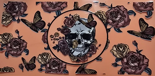 Rose Skull Wrap