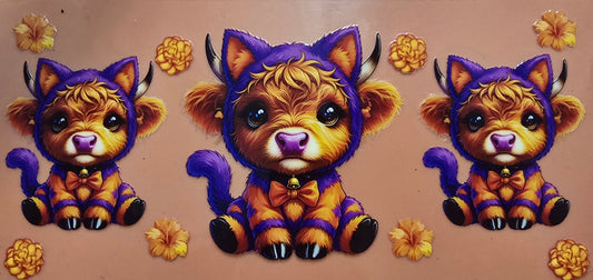 Cat Ear Halloween Baby Highland Wrap