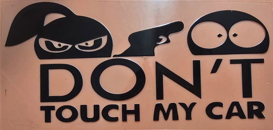 Don't Touch My Car Wrap
