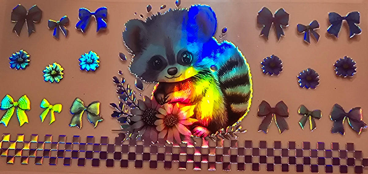 Holographic Red Panda Wrap