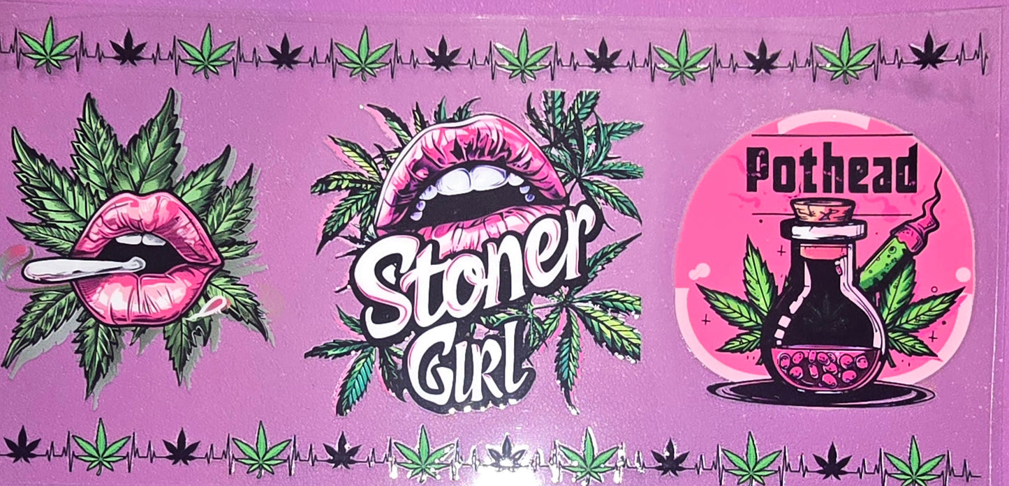 Stoner Girl Weed Wrap