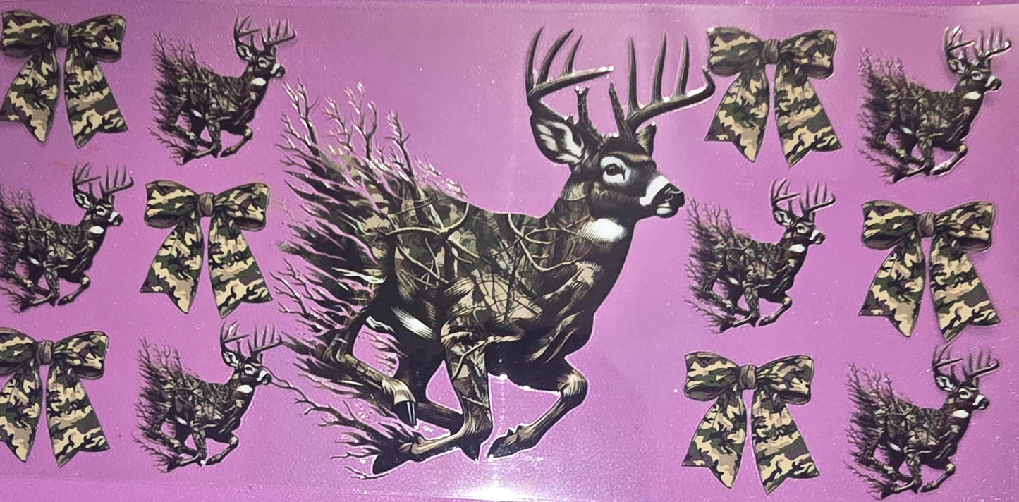 Deer With Bows Wrap