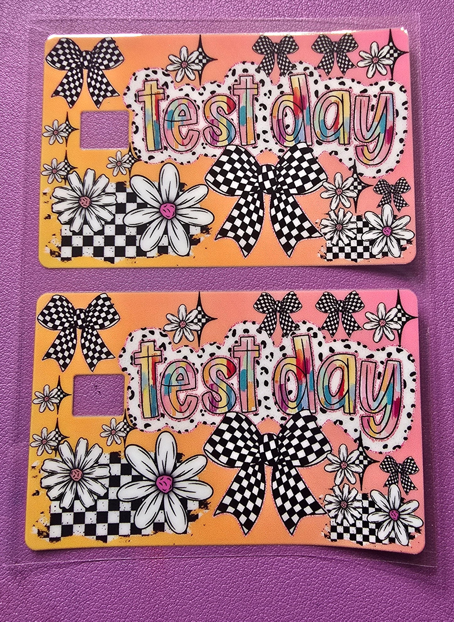 Test Day Credit Card Wrap