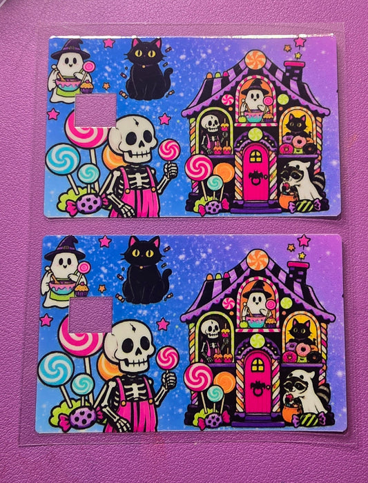 Fun Halloween Credit Card Wrap