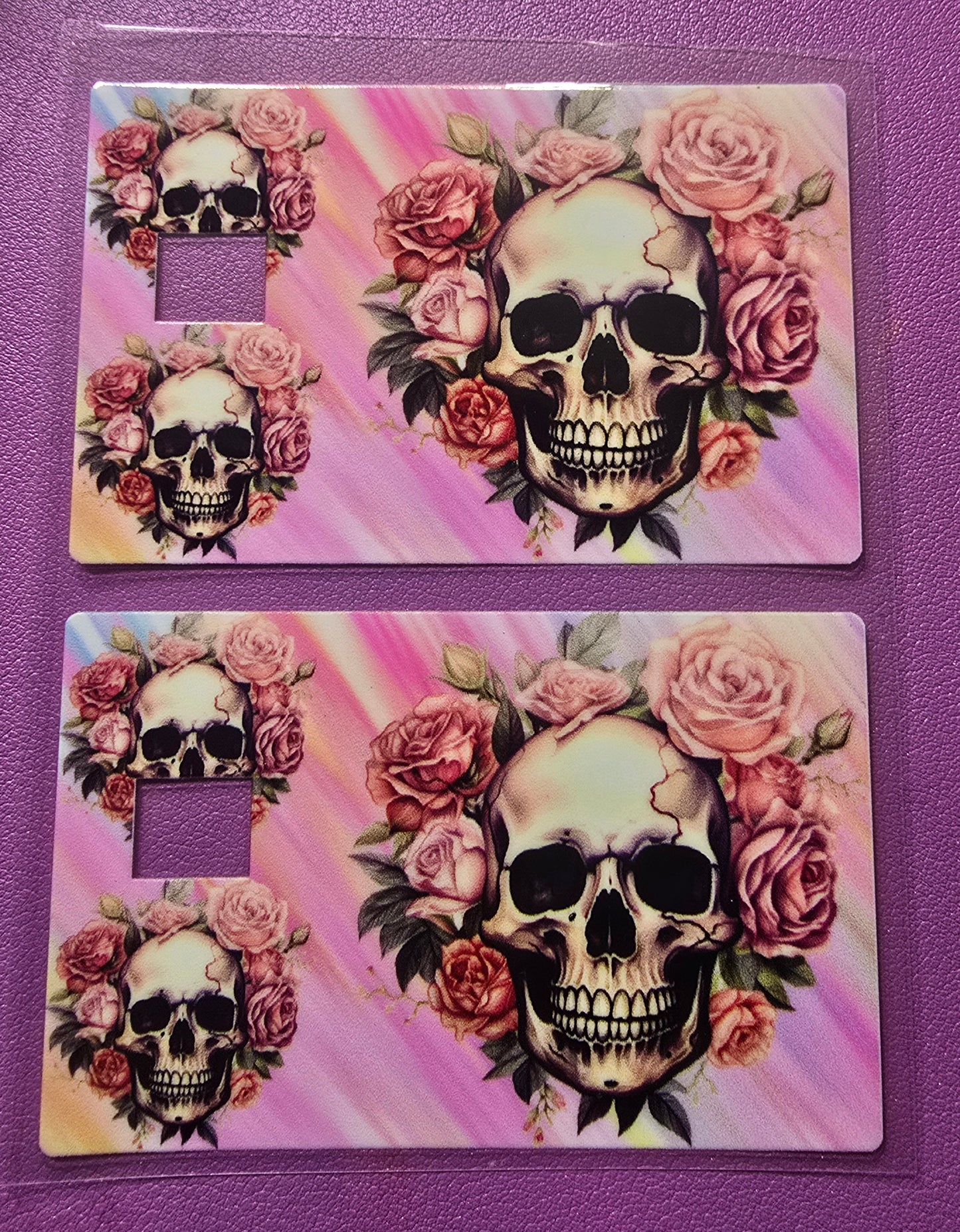 Sugar Skull Credit Card Wrap