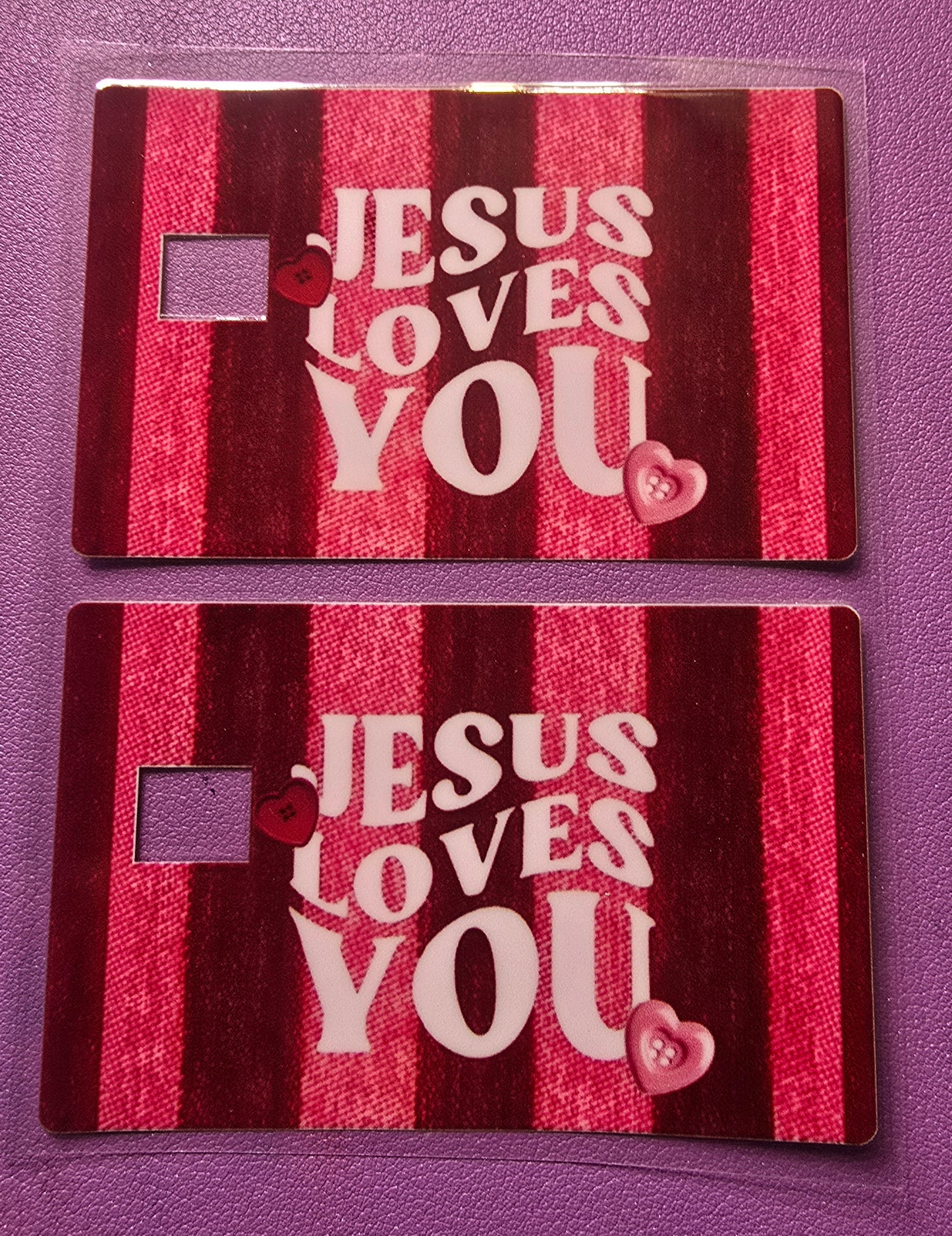 Jesus Loves You Credit Card Wrap