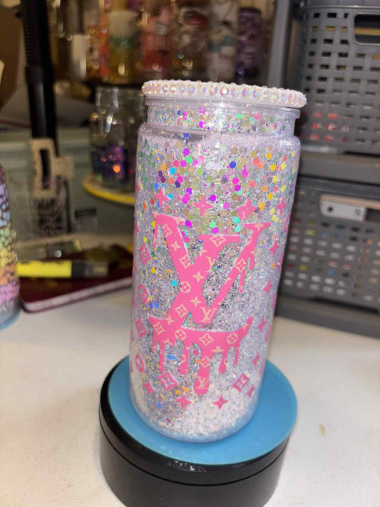 PRE-MADE LV 20OZ WITH BLING LID