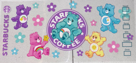 Carebear Starbucks wrap