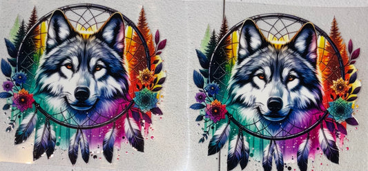 Wolf dream catcher wrap