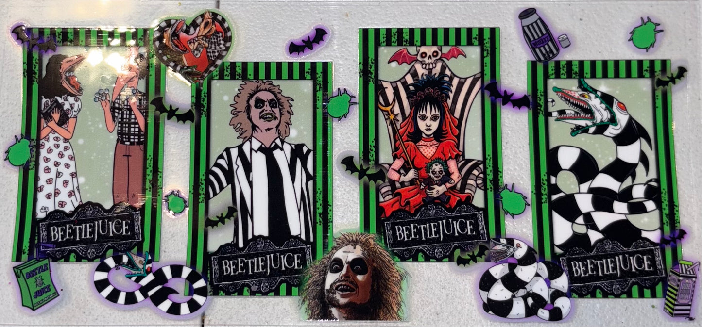 Beetle juice characters wrap