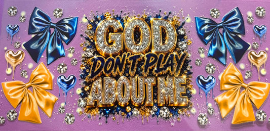 God Don't Play About Me Wrap