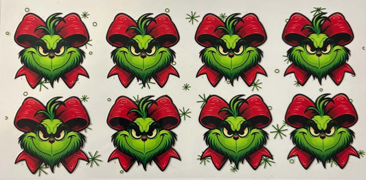 Christmas Grinch Wrap