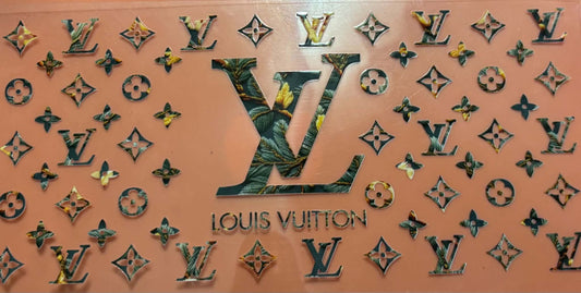 LV Floral Wrap