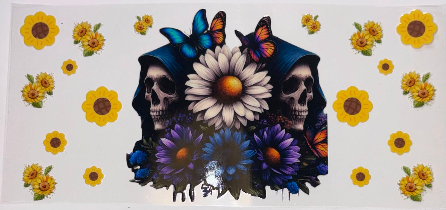 SKULL SUNFLOWER WRAPS