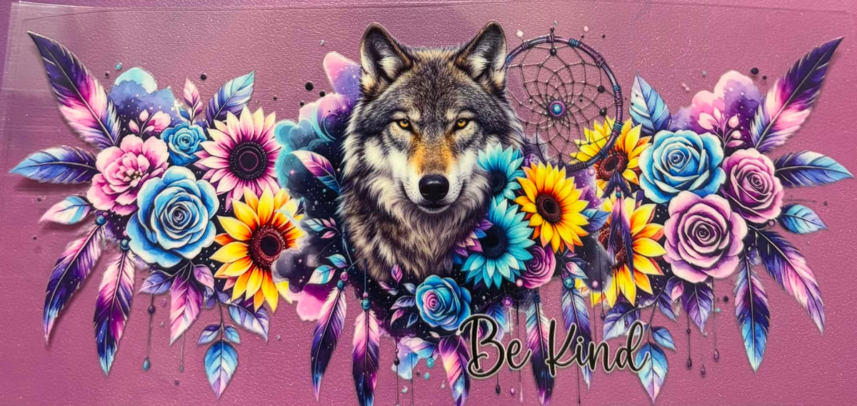 Be Kind Wolf Wrap