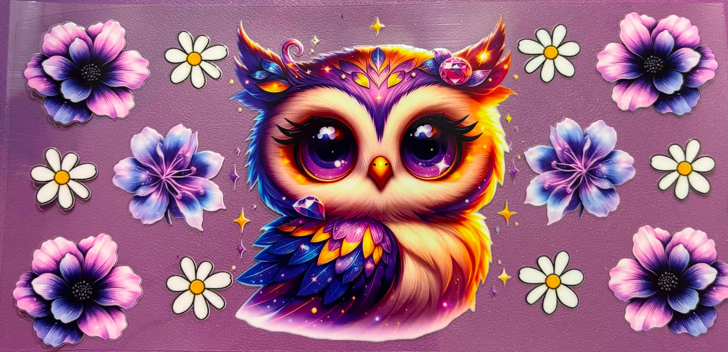 Flower Owl Wrap