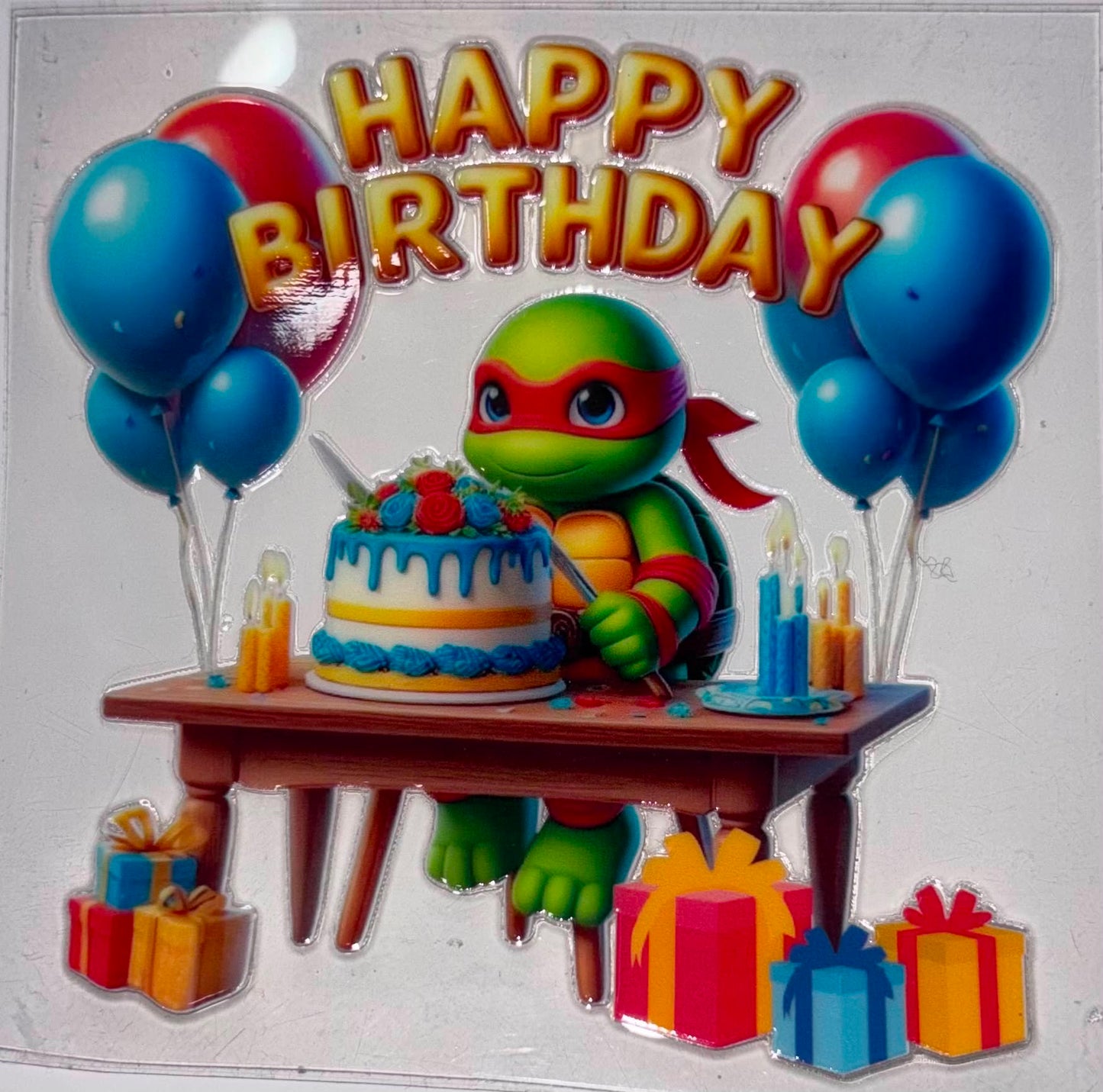 BABY NINJA TURTLE DECAL