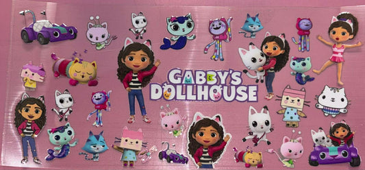 Gabby doll house wrap