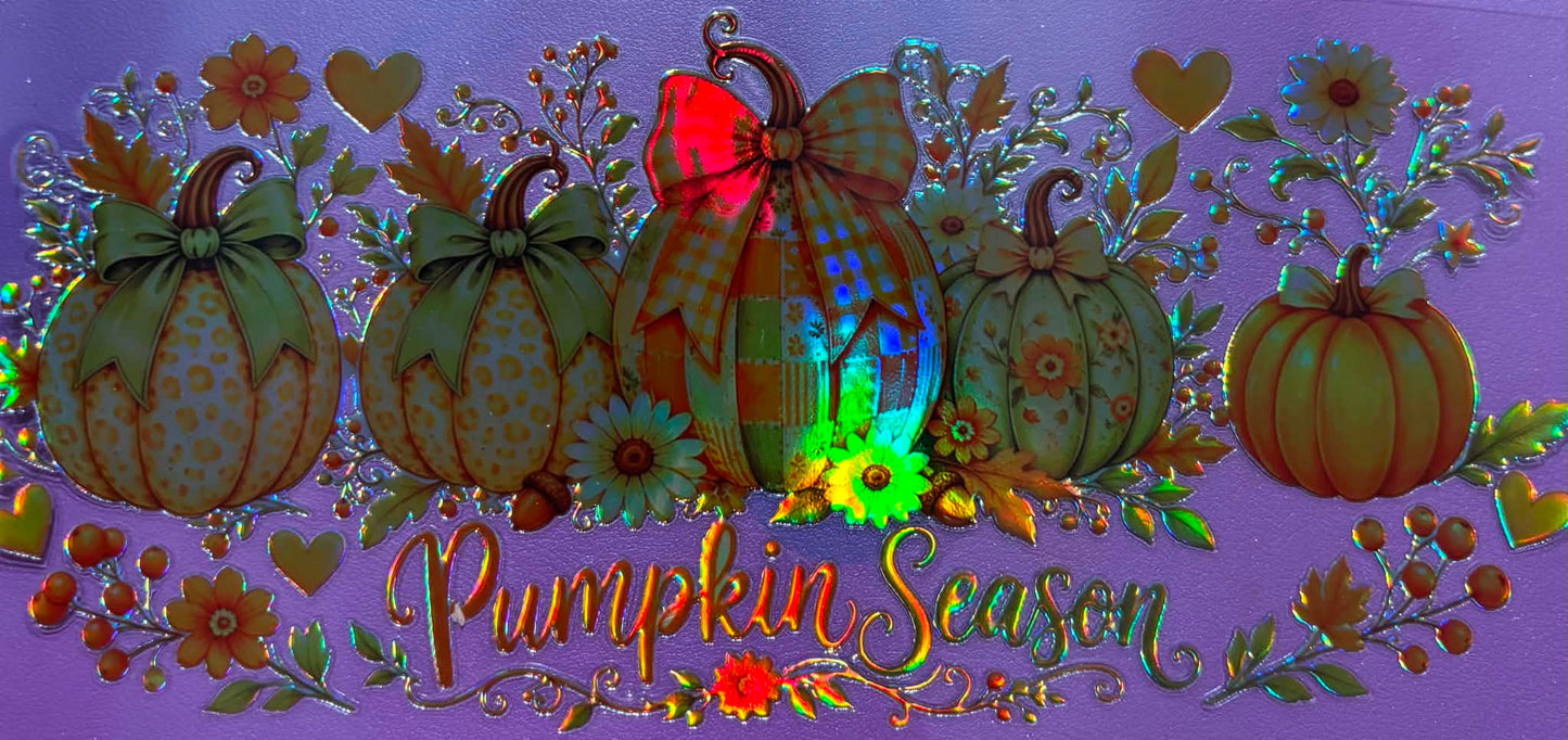 Holographic Pumpkin Wrap