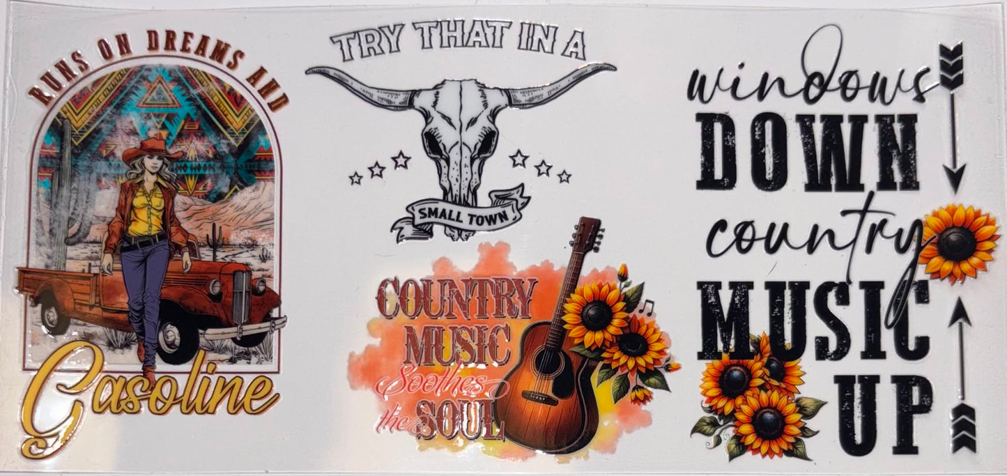 WESTERN BULL SKULL TRY THAT IN A COUNTRY MUSIC SOUL