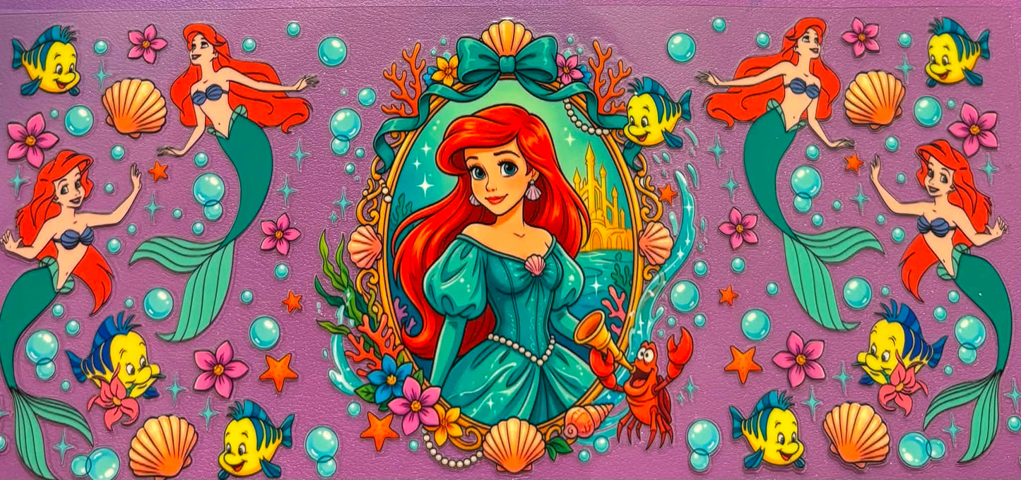 Ariel Little Mermaid Wrap