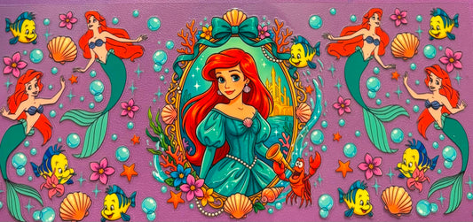 Ariel Little Mermaid Wrap