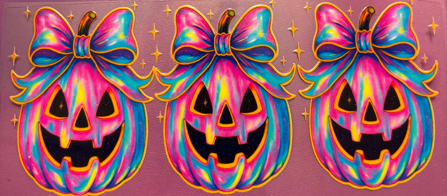 Neon Pumpkin Wrap