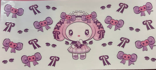 Cinnamoroll Hello Kitty with bows wraps