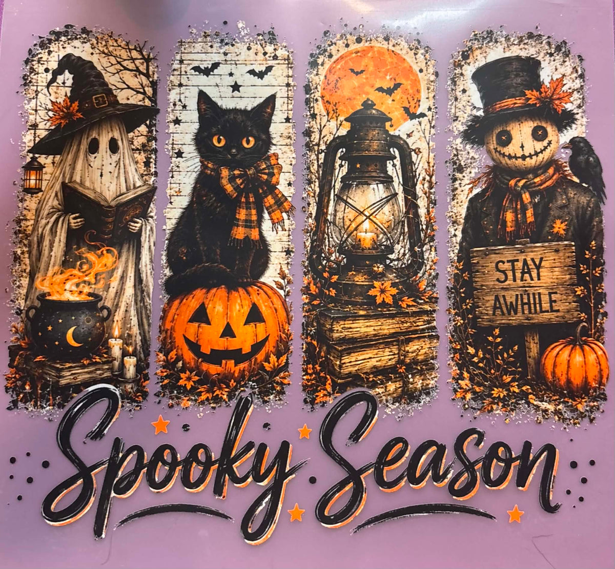 Spooky Seasofn Shirt Or Tote Bag Transfer