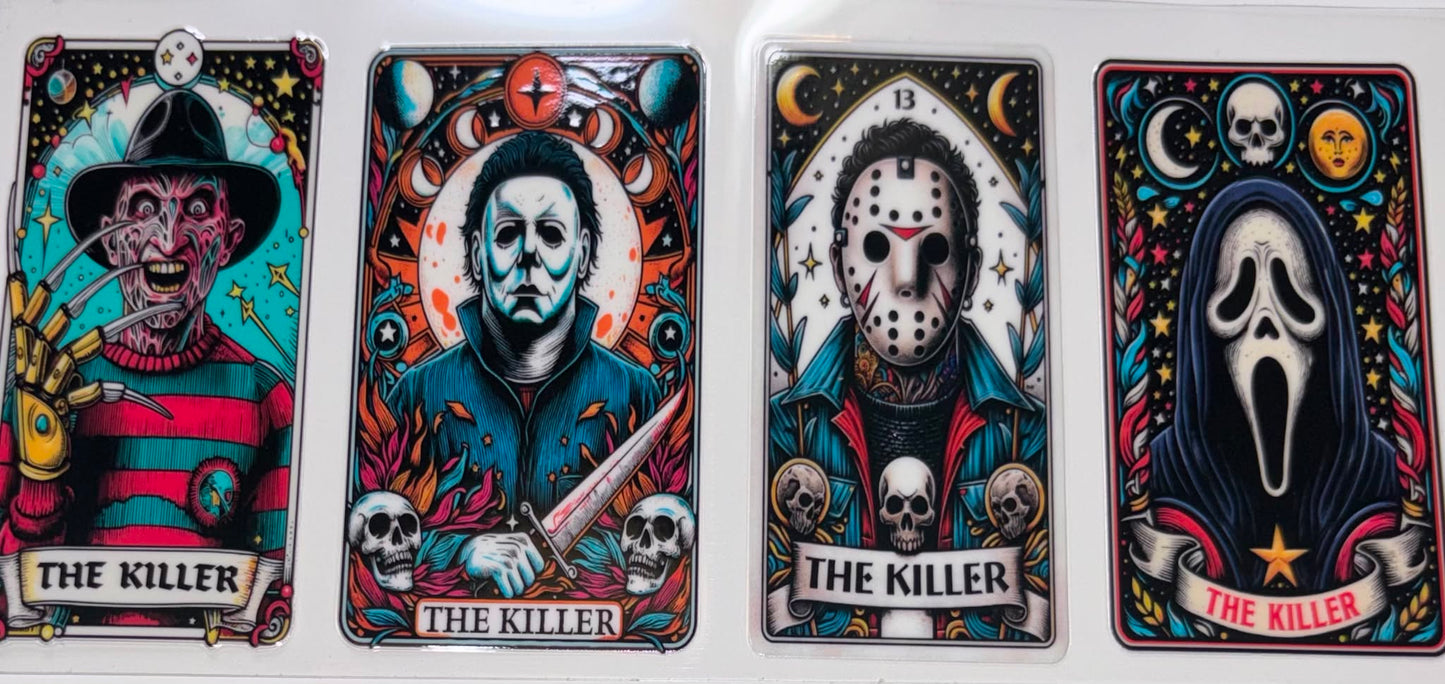 THE NIGHTMARE CARD GROUP JASON FREDDY MICHEAL GHOST FACE WRAP