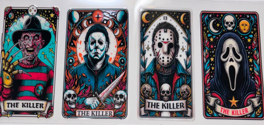 THE NIGHTMARE CARD GROUP JASON FREDDY MICHEAL GHOST FACE WRAP