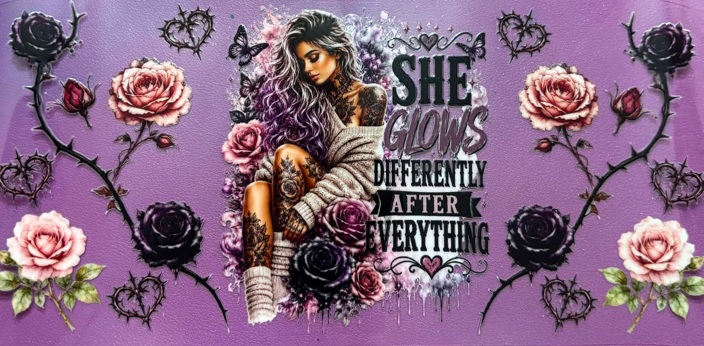 She Glows Differently After Everything Wrap