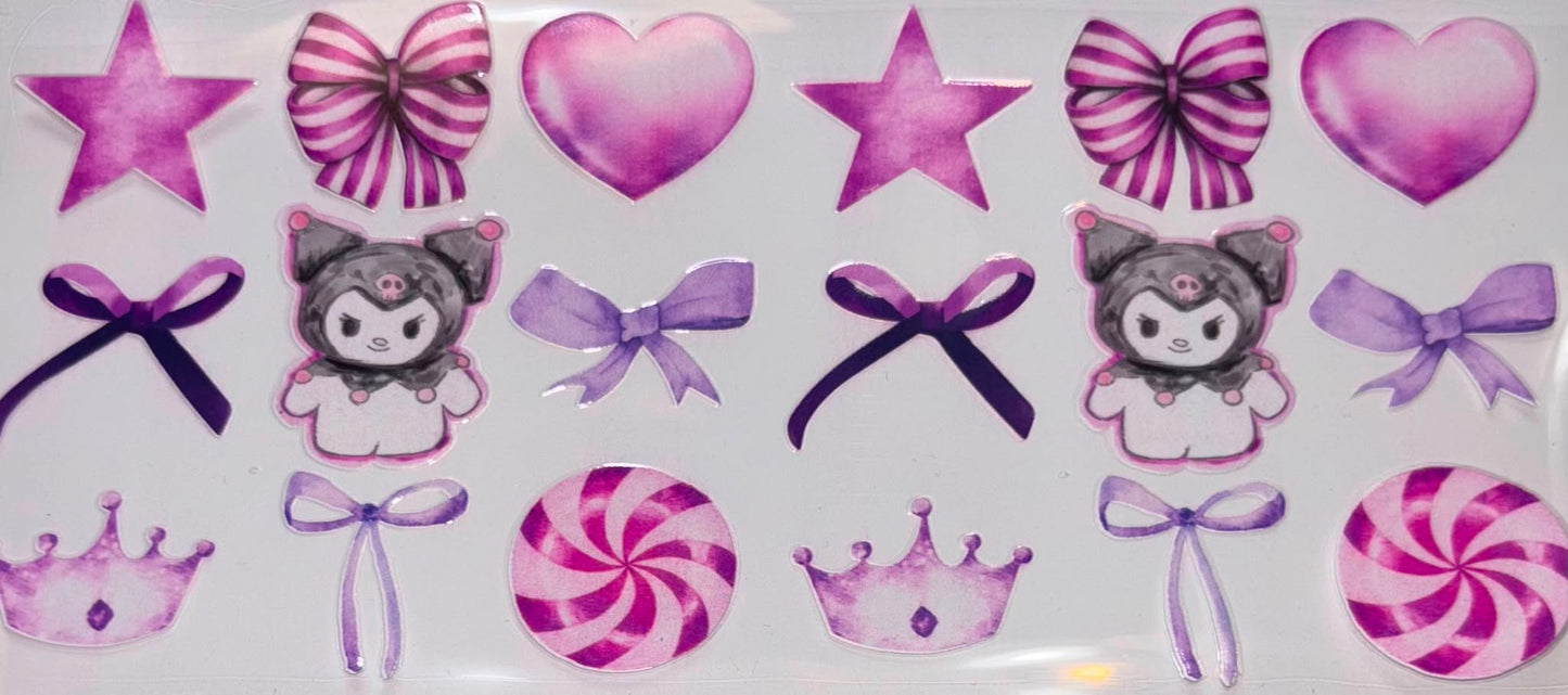 KUROMI HEART STARS AND BOWS