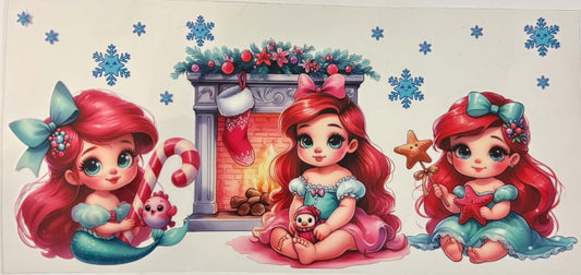 Ariel  Baby Christmas Wrap